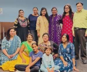 Dances of Indian culture at the library
