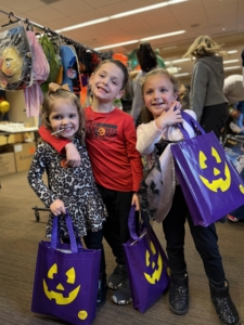 Event lifts Halloween spirits of young patients